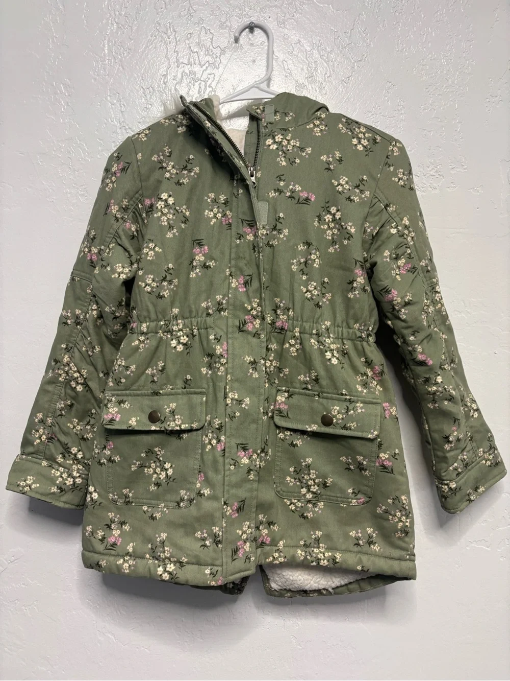 Girls size 10/12 children’s place brand winter jacket, #B1239